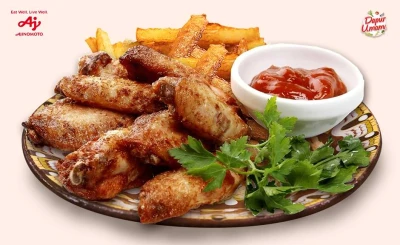 Inilah ayam goreng kunyit yang viral buat healing