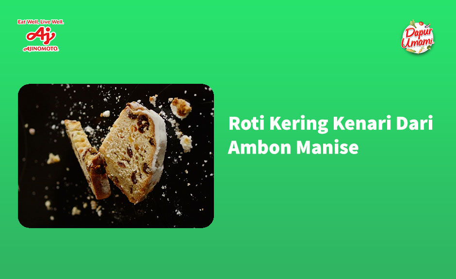 Roti Kering Kenari Dari Ambon Manise