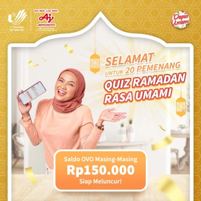 QUIZ RAMADAN RASA UMAMI 1 WINNER