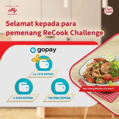 Pengumuman Pemenang ReCook Challenge Nasi Udang Meksiko ala Saori®
