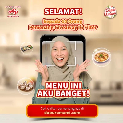 Pengumuman 10 Pemenang Menu #TerujiUmami