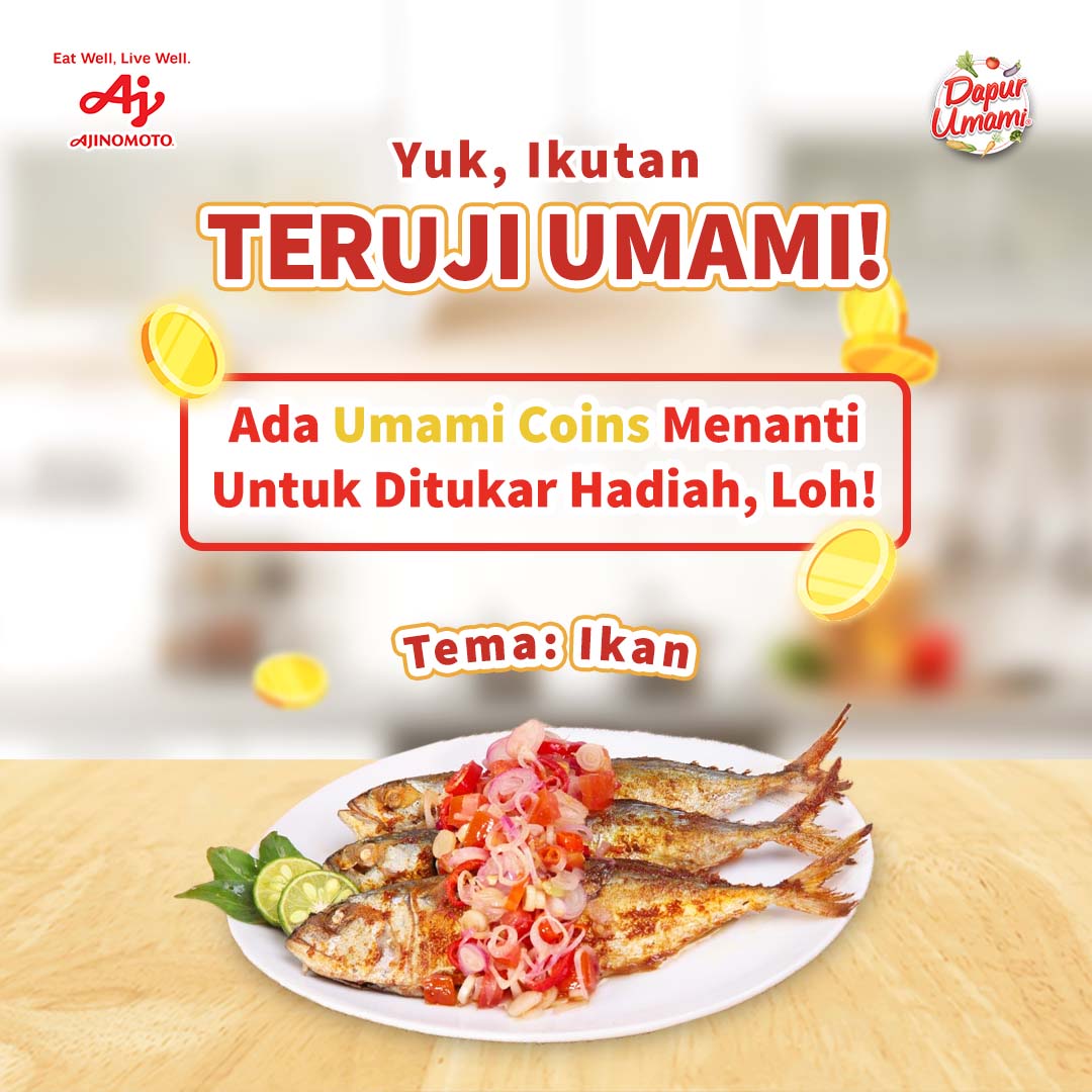 Ayo, tunjukkan kreasi resepmu di Teruji Umami dengan tema “Ikan”!