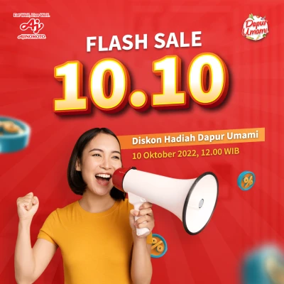FLASH SALE 10.10