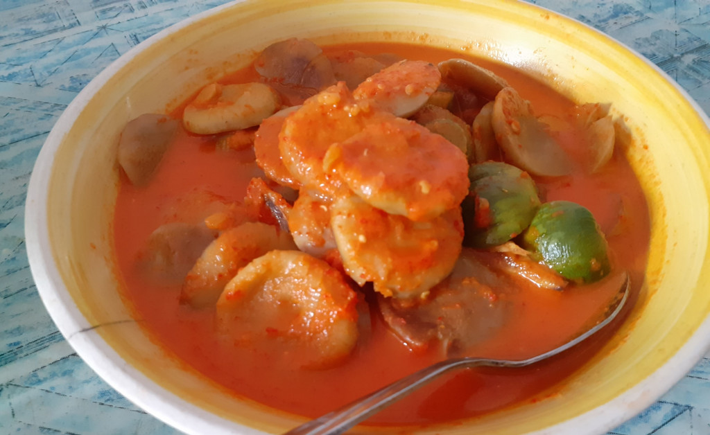 Sayur jengkol umami