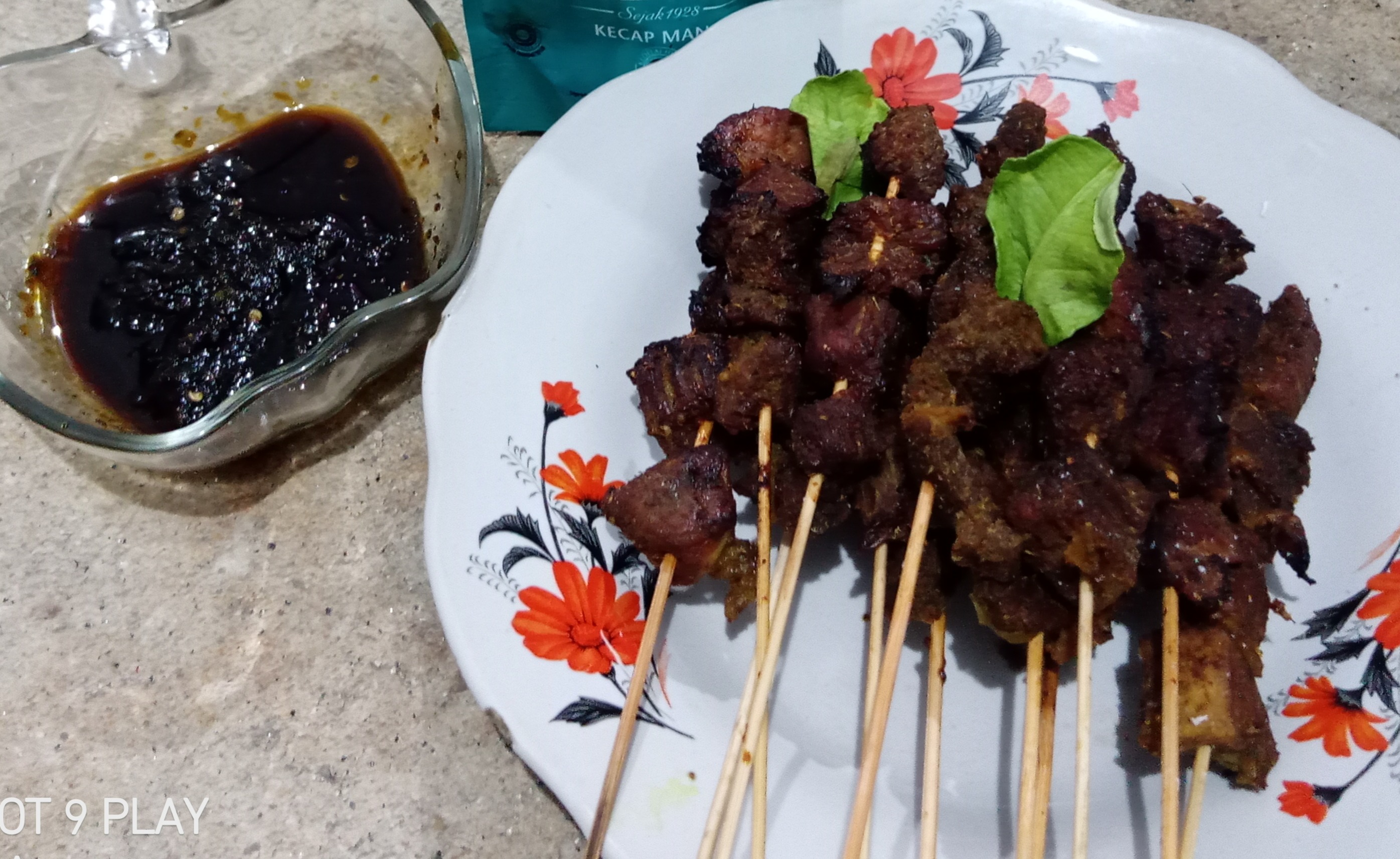 Sate kambing sambal andaliman