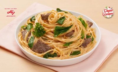 Spaghetti Creamy Mayo Pedas ala Mayumi®