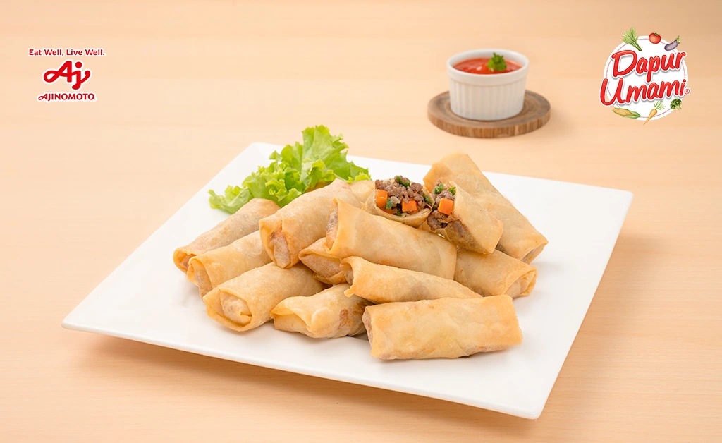 Lumpia Goreng Isi Daging ala AJI-NO-MOTO®