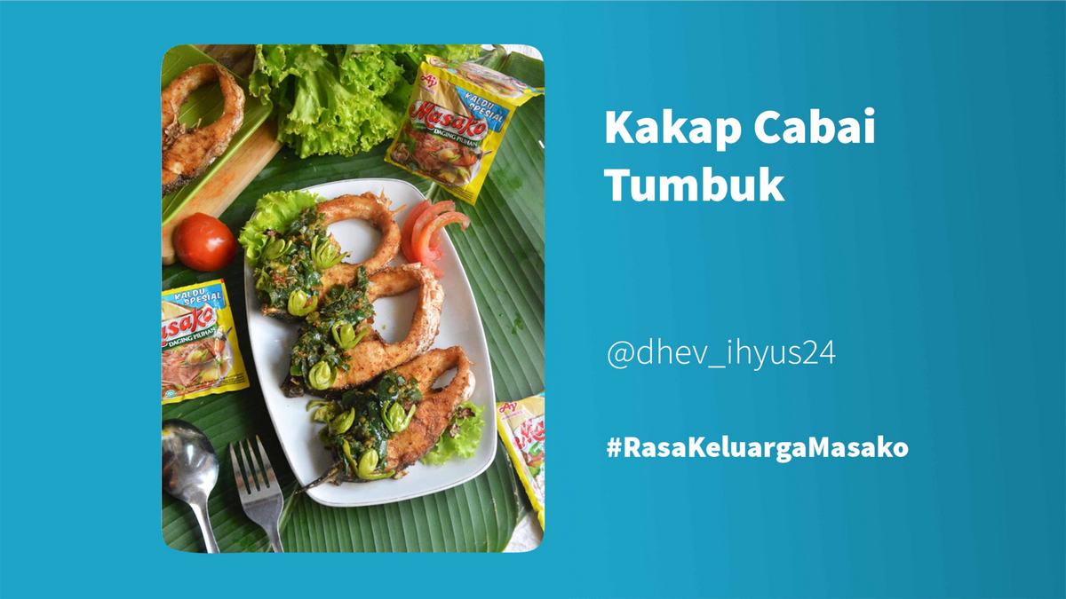 Kakap Cabai Tumbuk