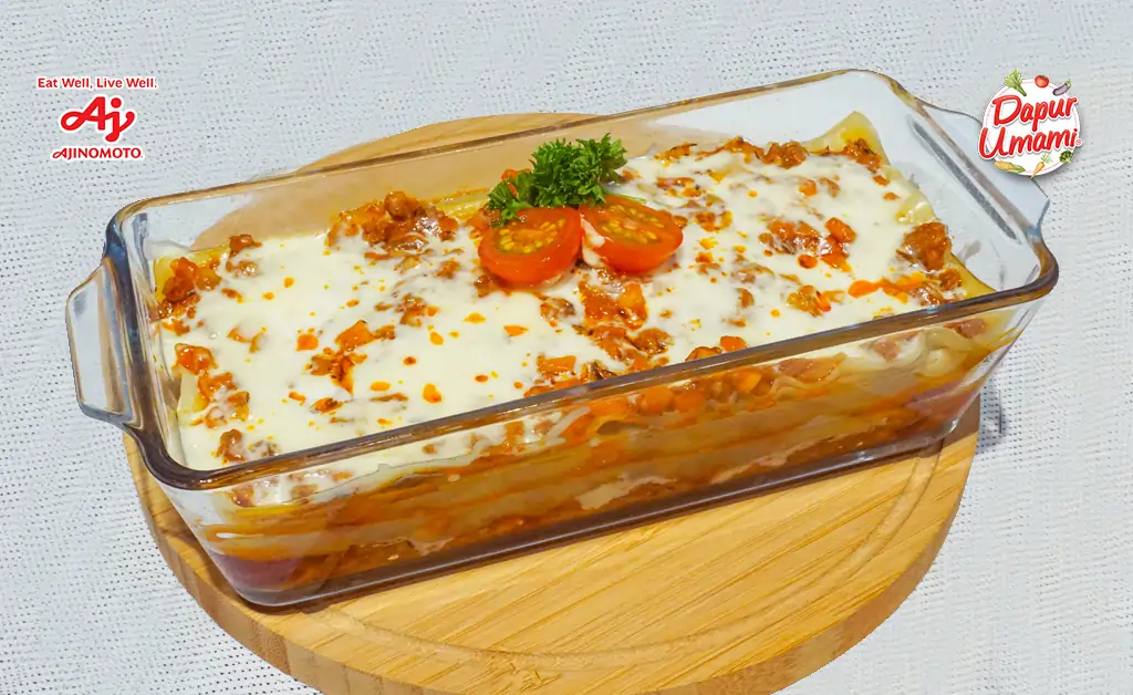 Lasagna Kukus ala AJI-NO-MOTO®