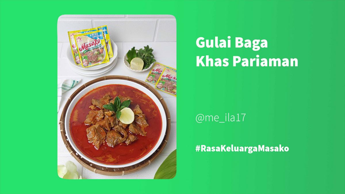 Gulai Baga Khas Pariaman