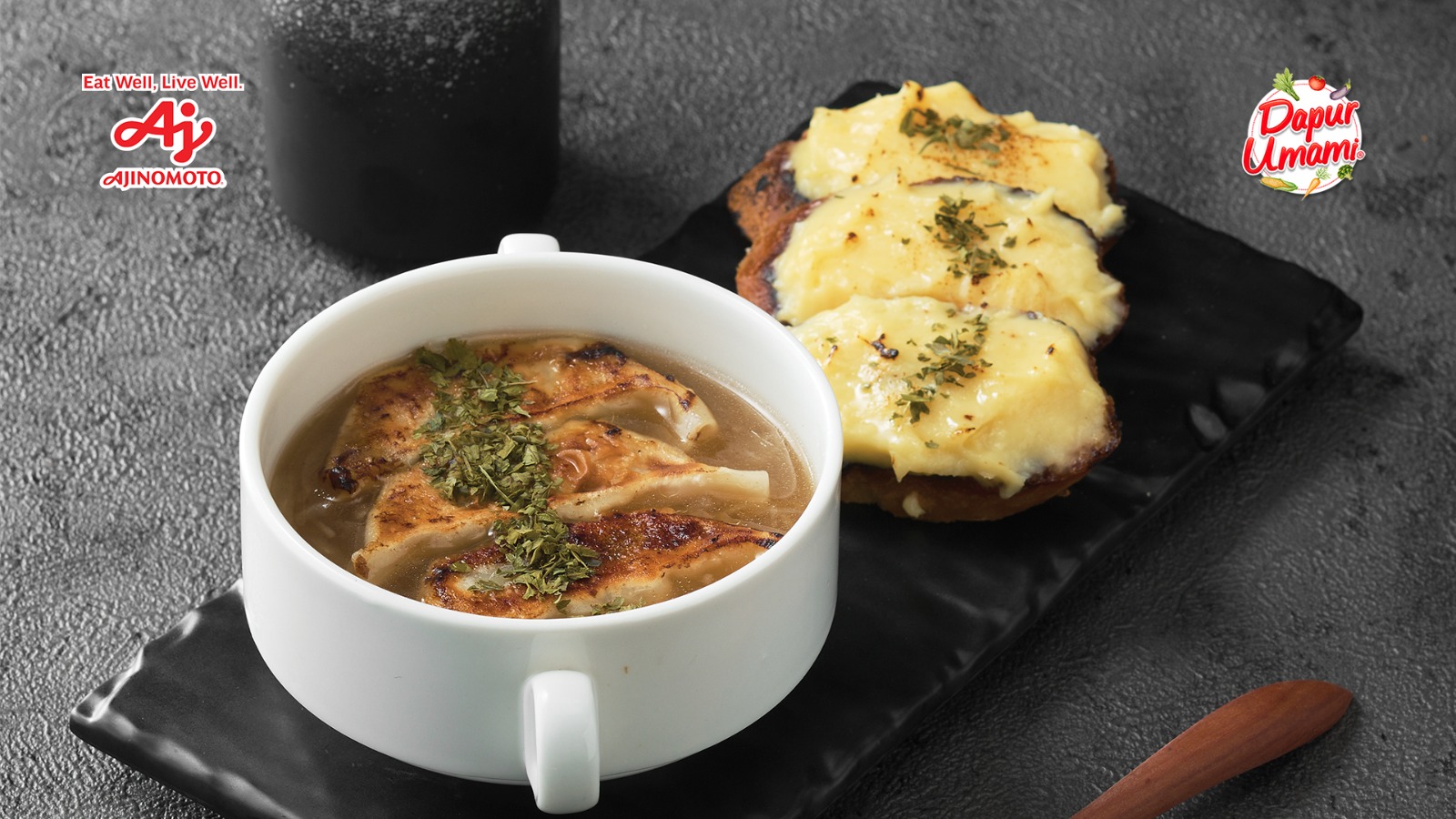 Onion Soup Gyoza