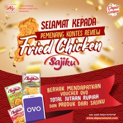 Selamat Para Pemenanang Kontes Fried Chicken Paling Ideal Yang Nggak Bisa Dibeli!