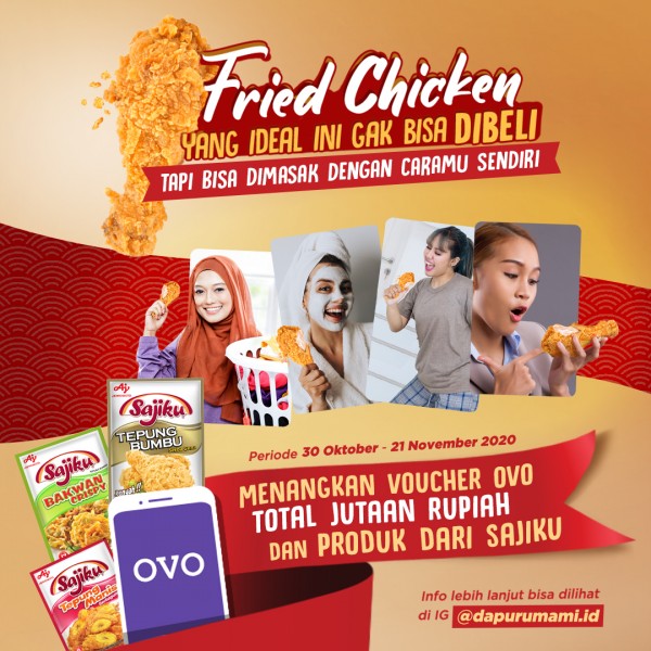 Kompetisi Foto Fried Chicken Ideal ala Kamu Sendiri dengan Sajiku®