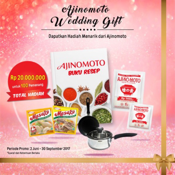 AJINOMOTO® Wedding Gift