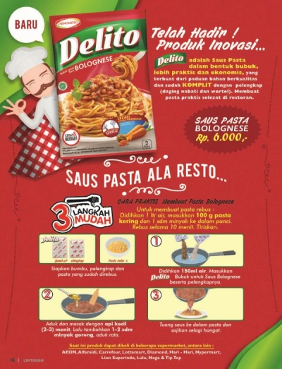 Produk Baru Ajinomoto, Delito!