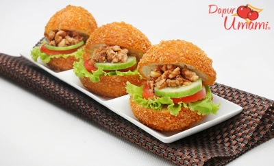 Sandwich Donat Ayam SAORI® Saus Teriyaki