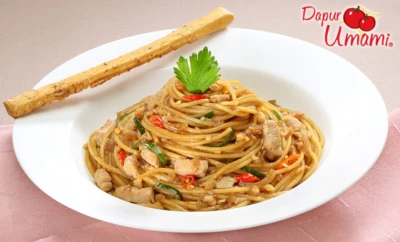 Spaghetti Ayam SAORI® Saus Teriyaki