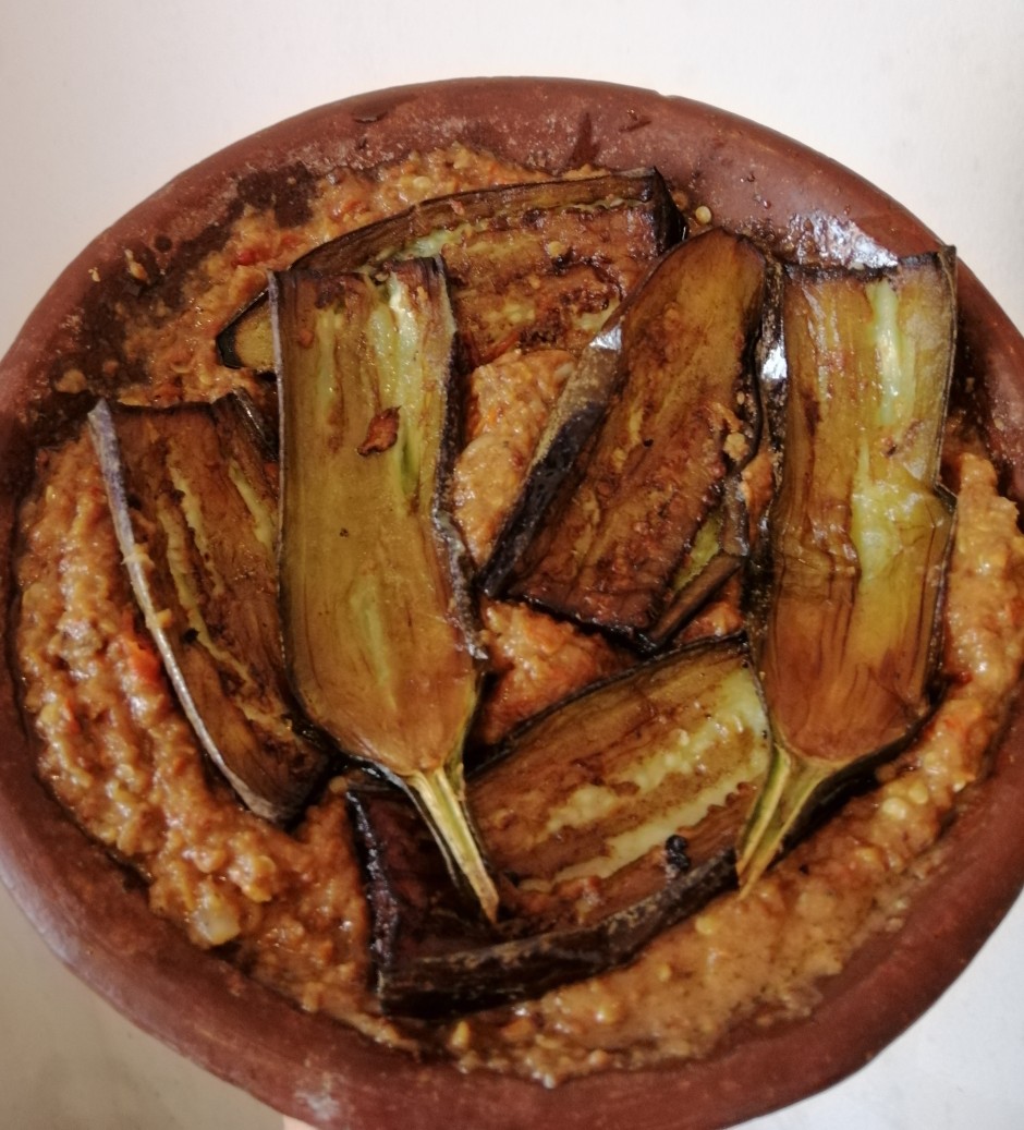 PENYET terong sambal kacang