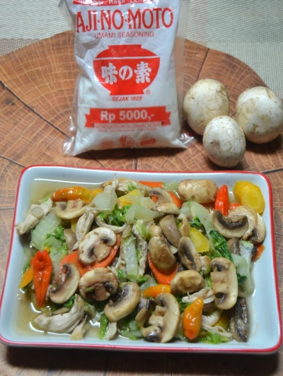 Sawi Ca Jamur Pedas