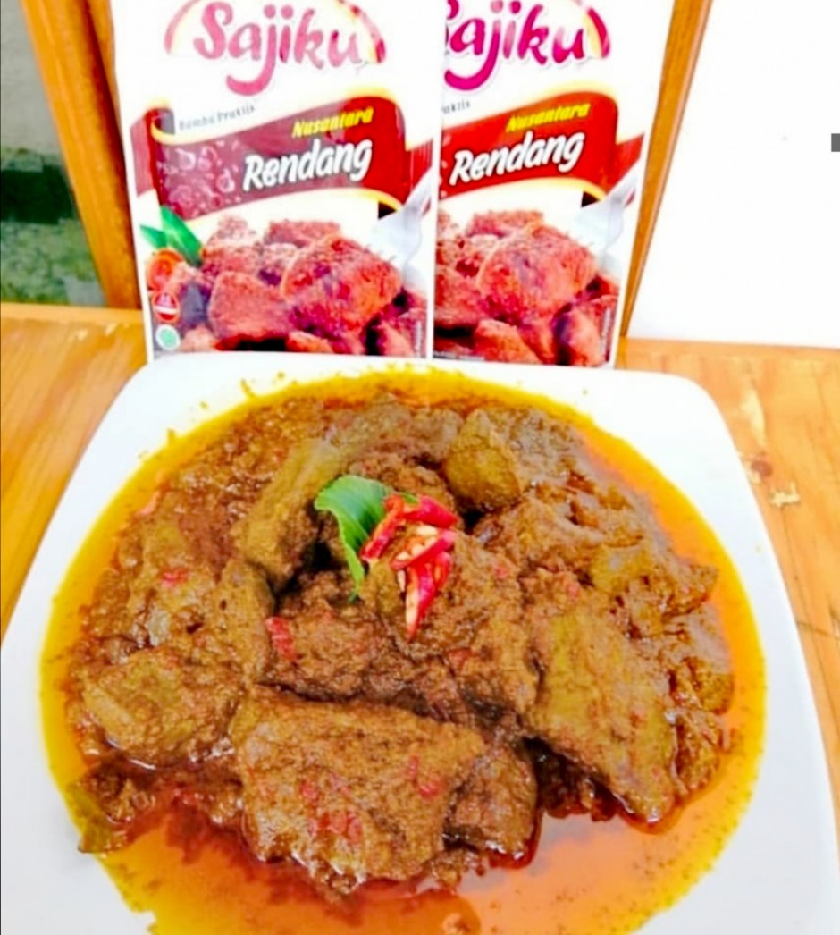 Rendang ati sapi