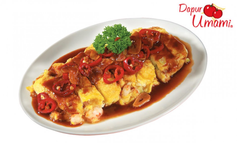 Omelet Udang Saus Teriyaki SAORI®