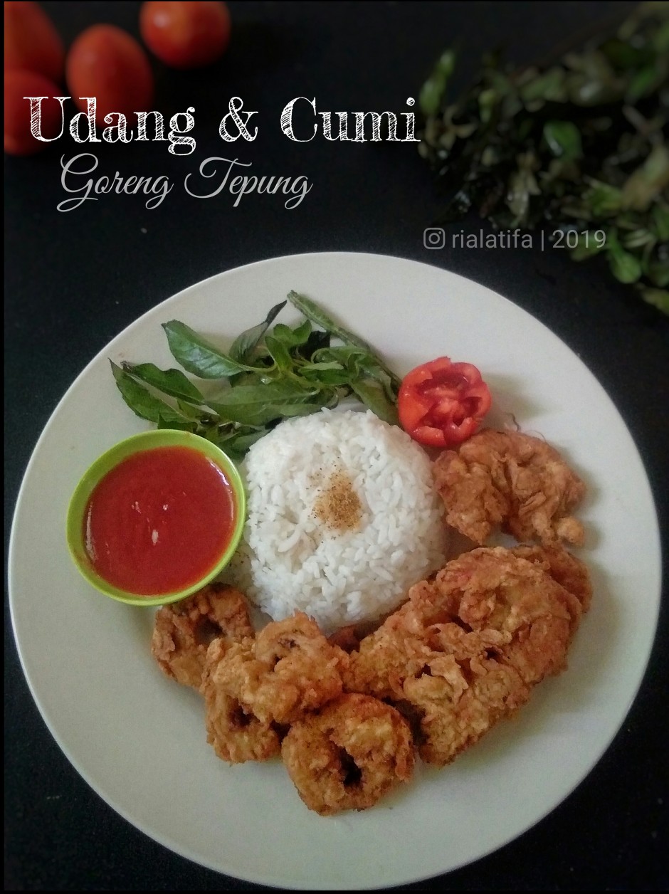 Udang Cumi Goreng tepung