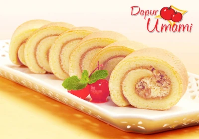 Bolu Gulung Kacang Keju