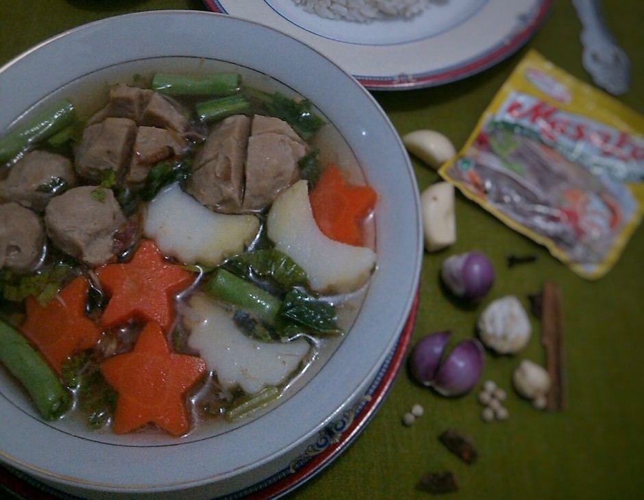 Sop Bakso Masako