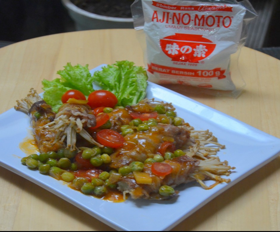 Beef Roll Jamur Enoki