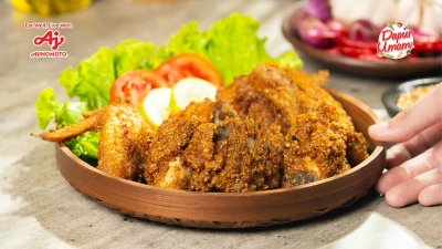 1. Ayam Goreng Tepung Bumbu Ketumbar ala Sajiku®
