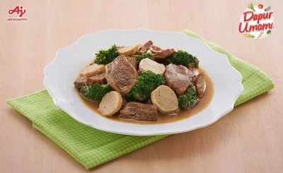 1. Bistik Daging Brokoli ala Masako®