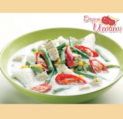 1. Kacang Panjang Kuah Santan