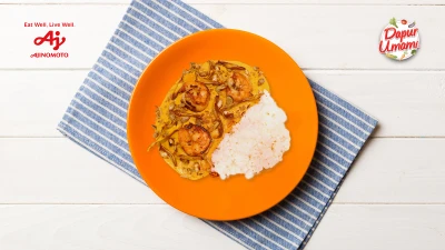 1. Shrimp dan Butternut Squash Curry Recipe