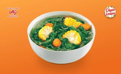 1. Sup Bayam Wortel ala Masako®