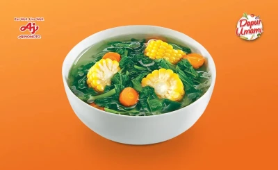 1. Sup Bayam Wortel ala Masako®