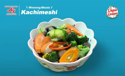 2. Tumis Brokoli Wortel Jamur Champignon ala SAORI®