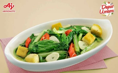 2. Tumis Sawi Hijau Ala AJI-NO-MOTO®