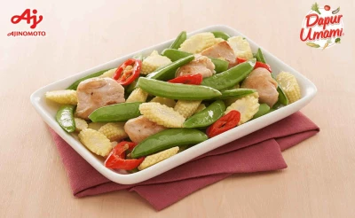 2. Tumis Sayur Ayam ala AJI-NO-MOTO®