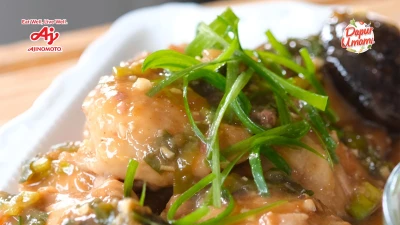 3. Ayam Jamur Kukus ala Chef Yuda
