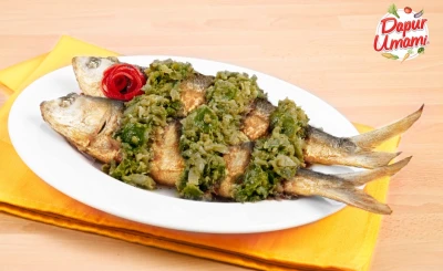 3. Ikan Bandeng Goreng Cabai Hijau ala Sajiku®