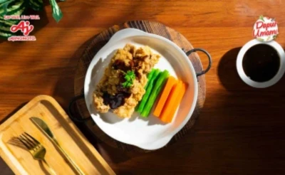 3. Steak Ayam Krispi Saus Lada Hitam