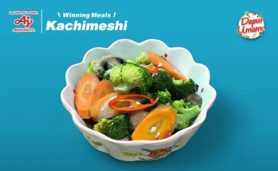 3. Tumis Brokoli Wortel Jamur Champignon Ala SAORI®