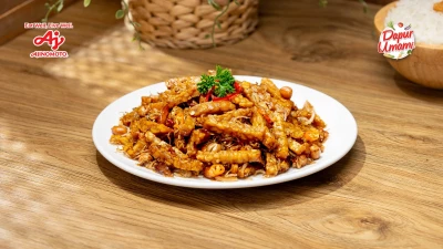 4-a Orek Tempe ala SAORI® Saus Teriyaki
