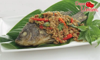 5. Mujair Saus Oncom