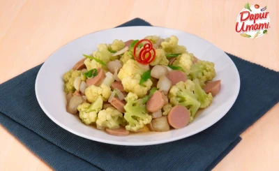 5. Tumis Sosis Kembang Kol ala Masako®