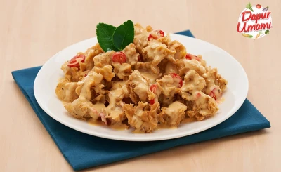 6. Ayam Saus Telur Asin ala Sajiku®