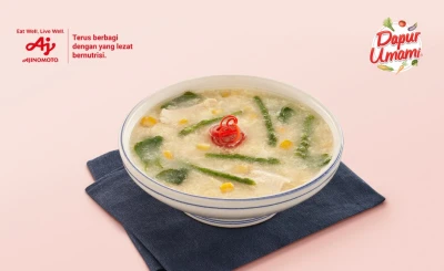 9- Sup Bayam Asparagus Ala Sajiku®