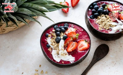 gambar smoothie bowl