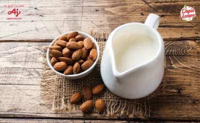 Gambar Susu Almond
