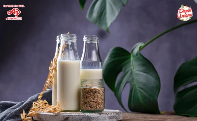 gambar susu oat